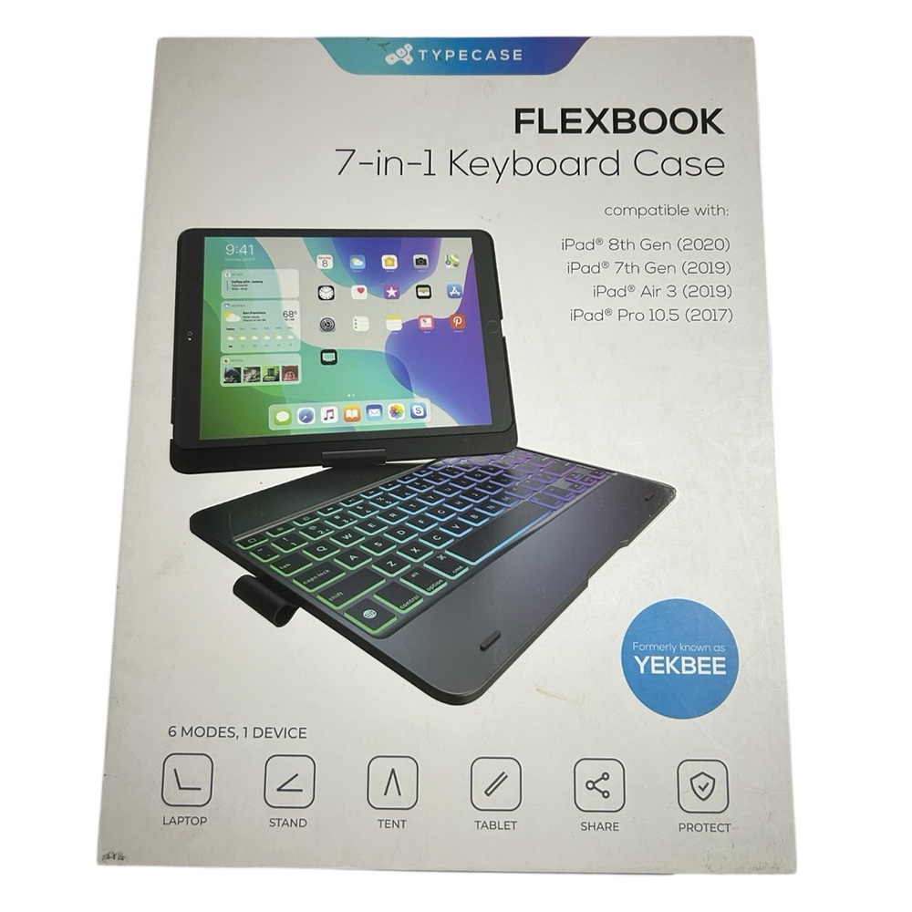 TYPECASE Flexbook 7-in1 Keyboard Case